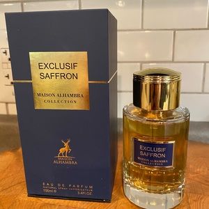 Maison Alhambra Exclusif Saffron 3.4 oz/100 ml.
